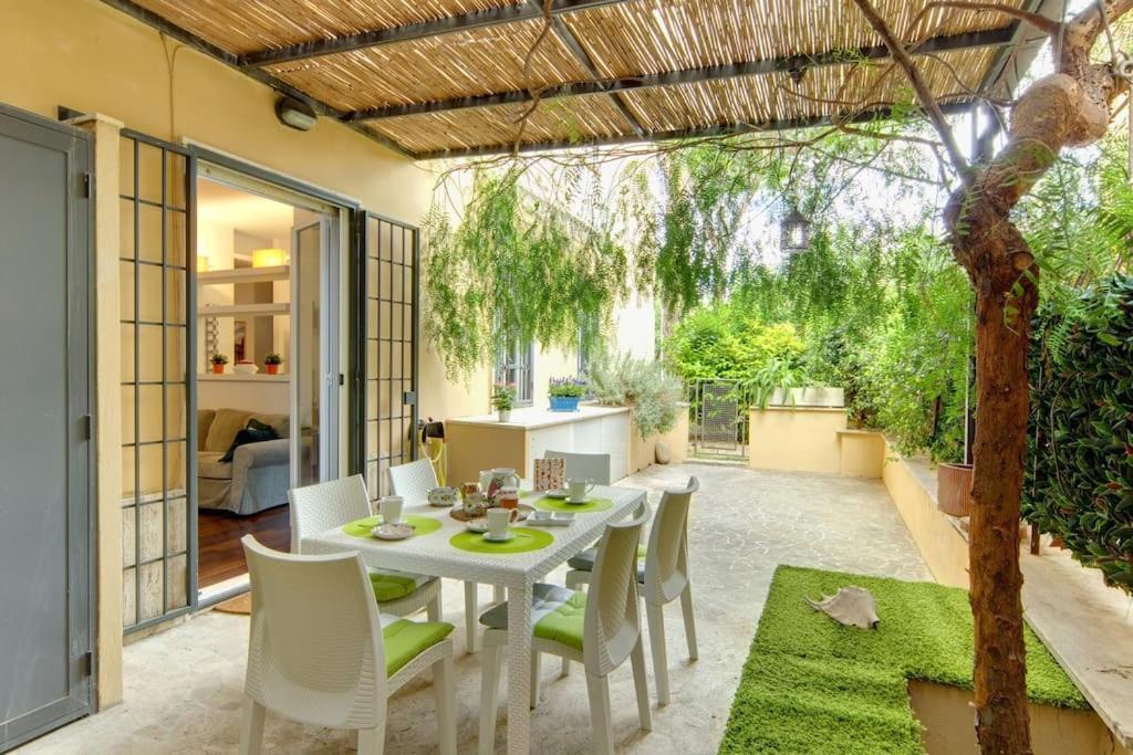 Viale Tirreno - Appartamento Con Patio Рим Экстерьер фото