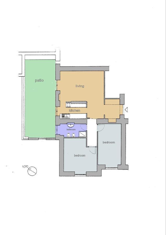 Viale Tirreno - Appartamento Con Patio Рим Экстерьер фото